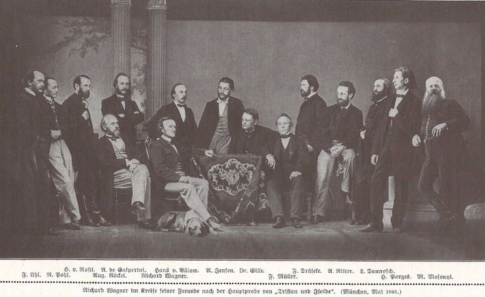 Wagner en vrienden 1865