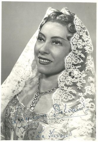Lucienne Delvaux (1916-2015) was zowel te Brussel aan de Munt als aan de Koninklijke Opera van Gent de Leonora in 