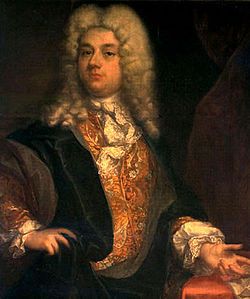 De eerste Giulio Cesare Francesco Bernardi castraat artiestenaam Senecino (1686-1758)