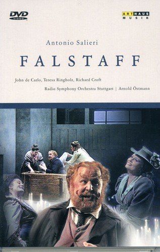 Een van de vroegste op DVD uitgebrachte uitvoeringen onder leiding van Arnold Östman met John Del Carlo als Falstaff.(1995) 